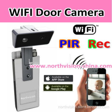 PIR WiFi Door Camera with APP Viewing on iPhone/Android